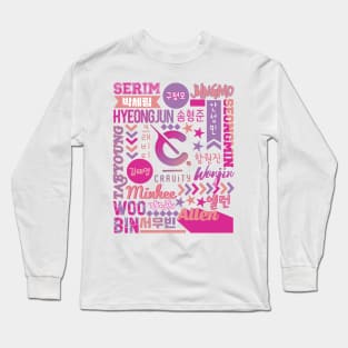 Cravity Collage Long Sleeve T-Shirt